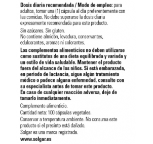 Solgar Biotina 5000mcg 100... 2