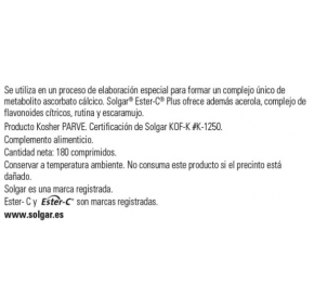 Solgar Ester C Plus 1000mg... 2