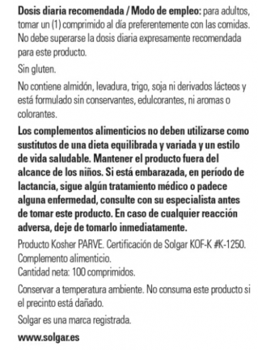 Solgar Vitamina C Rose Hips 1000mg...