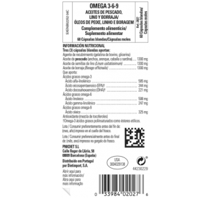 Solgar Omega 3-6-9 60 Cápsulas 2