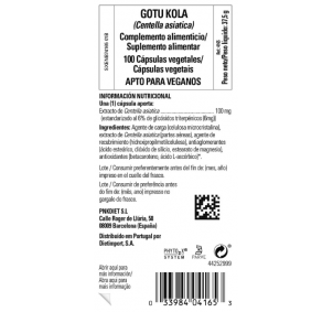 Solgar Gotu Kola 100 Cápsulas 2