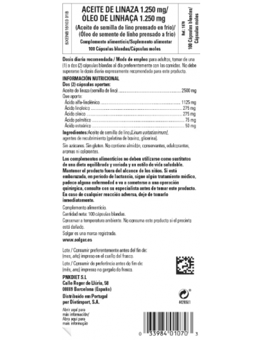 Solgar Aceite Linaza  1520mg 100...