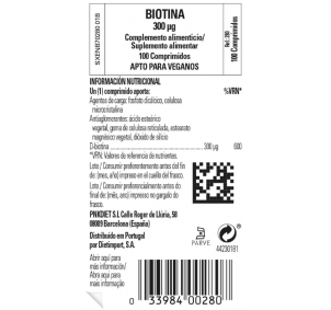 Solgar Biotina 300mcg 100... 2