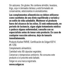 Solgar Resveratrol 60 Cápsulas 2