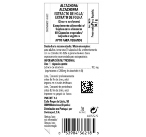 Solgar Alcachofa 60 Cápsulas 2