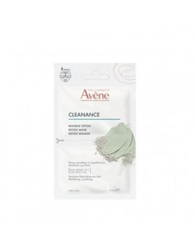 Avene Cleanance Mascarilla Detox 2x6ml