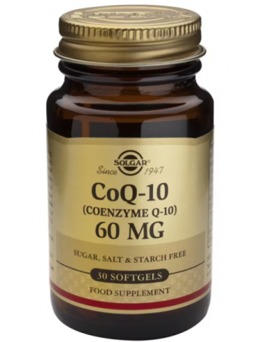 Solgar CoQ-10 60mg 30 Cápsules