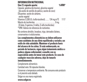 Solgar Vitamina E 134mg... 2