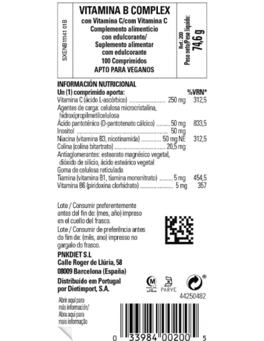 Solgar Vitamina B-Complex con...