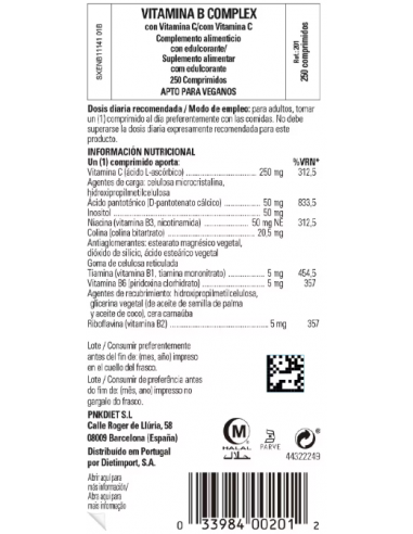 Solgar B-Complex + Vitamina 250...