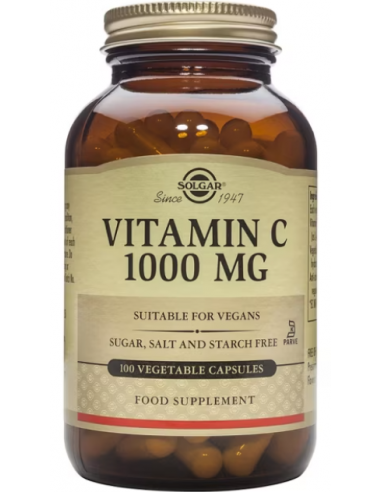 Solgar Vitamina C 1000mg 100 Cápsulas