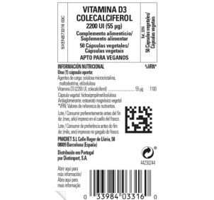 Solgar Vitamina D3 2200UI... 2