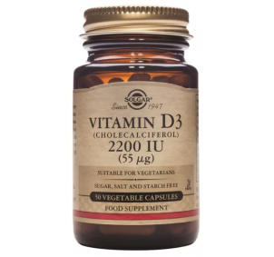 Solgar Vitamina D3 2200UI...