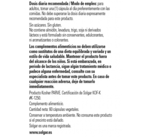 Solgar Vitamina D3 600UI... 2