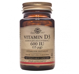Solgar Vitamina D3 600UI...