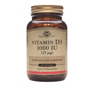 Solgar Vitamina D3 1000uUI...
