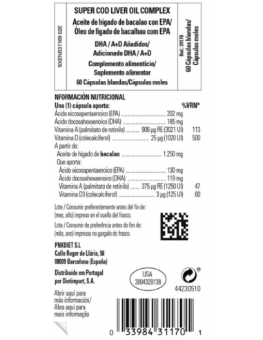 Solgar Aceite de Higado de Bacalao...