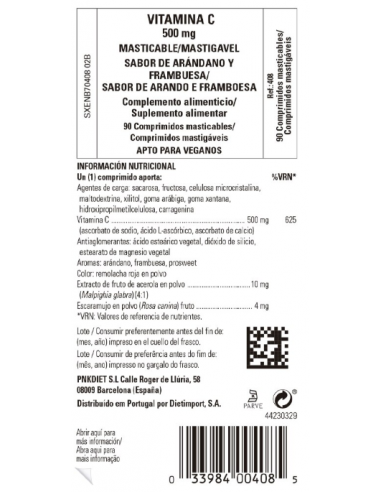 Solgar Vitamina C Masticable...