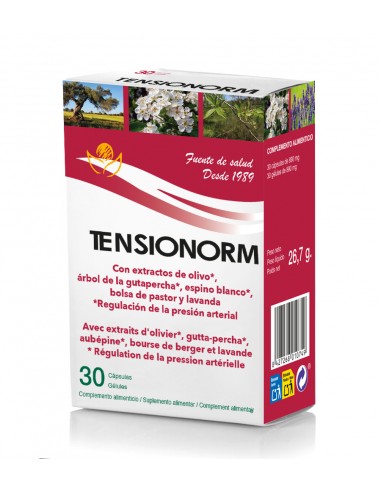 Bioserum Tensionorm 30 Cápsulas