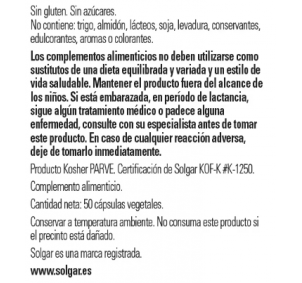 Solgar L-Glutamina 500mg 50... 2