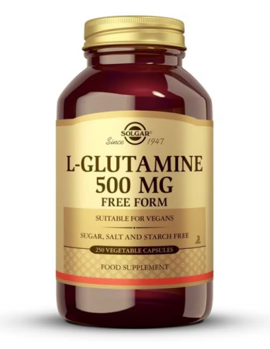 Solgar L-Glutamina 500mg 250 Comprimidos
