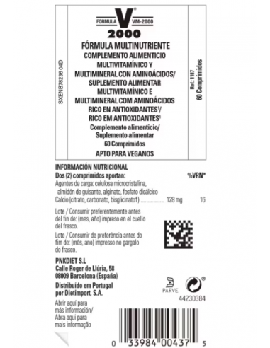 Solgar VM-2000 60 Tabletas
