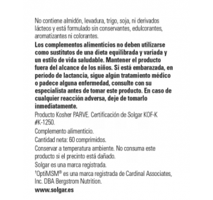 Solgar MSM 1000mg 60... 2