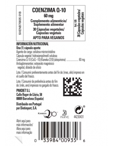 Solgar CoQ-10 60mg 30 Cápsules
