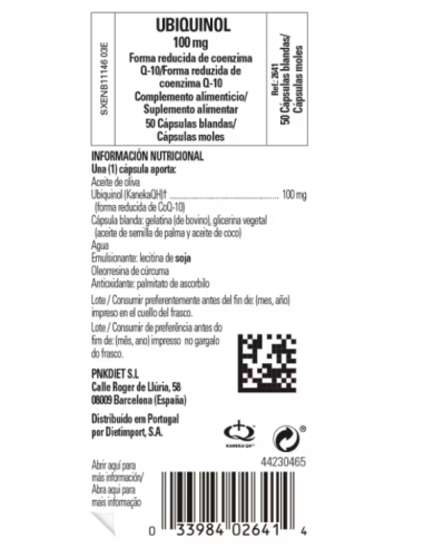 Solgar Ubiquinol 100mg 50 perlas