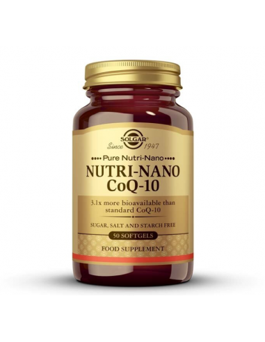 Solgar Nutri Nano CO-Q10 50 Cápsulas