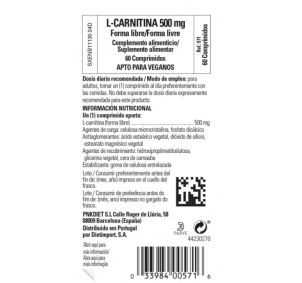 Solgar L-Carnitina 500mg 60... 2
