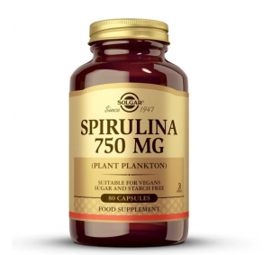 Solgar Espirulina 750mg 80...