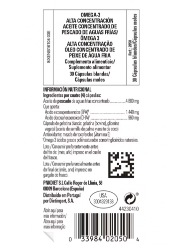 Solgar Omega 3 Alta Concentración 30...
