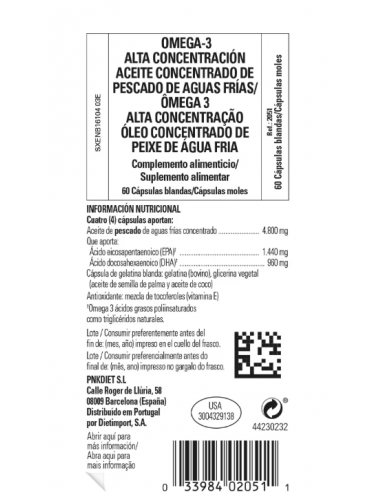 Solgar Omega 3 Alta Concentración 60...