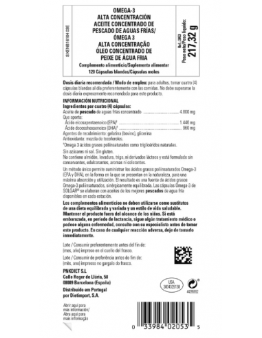 Solgar Omega-3 Alta Concentración 120...