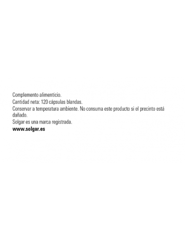Solgar Omega-3 Alta Concentración 120...