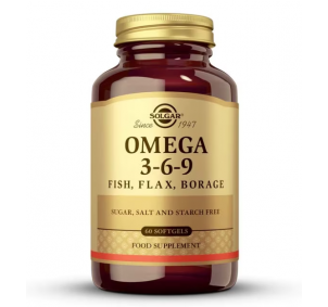 Solgar Omega 3-6-9 60 Cápsulas