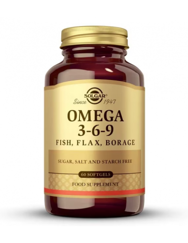 Solgar Omega 3-6-9 60 Cápsulas