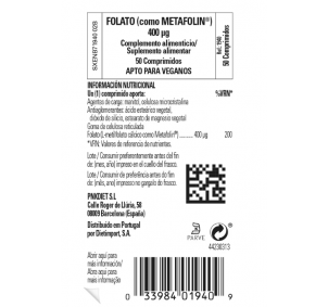Solgar Folato 400ug 50... 2