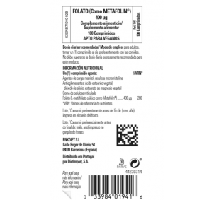 Solgar Folato 400mcg 100... 2