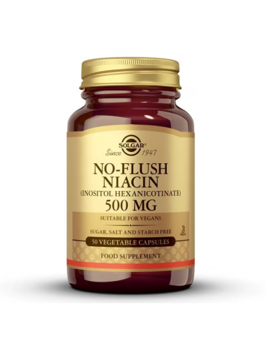 Solgar Niacina No Ruborizante 500mg...