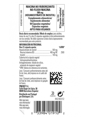 Solgar Niacina No Ruborizante 500mg...