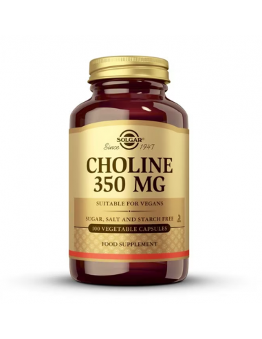 Solgar Colina 350mg 100 Cápsulas