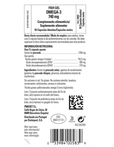 Solgar Fish-Gel Omega-3 50 Softgels