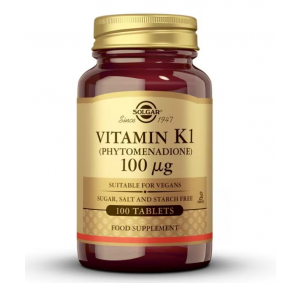 Solgar Vitamina k1 100mcg...