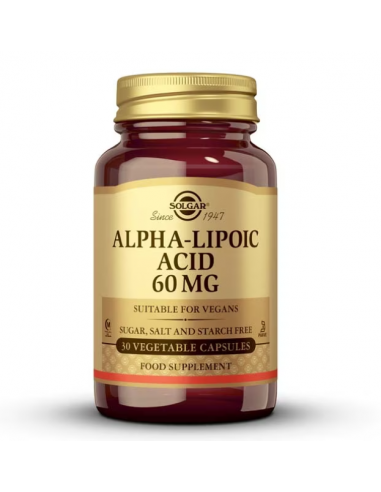 Solgar Acido Alfa Lipoico 60mg 30...