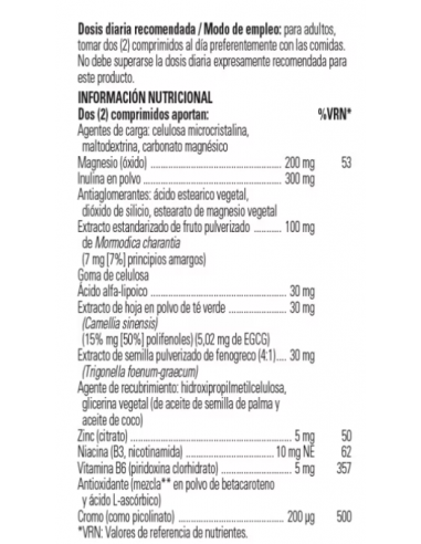 Solgar Gs Glucose Factor 60 Comprimidos