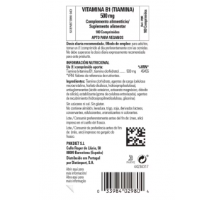 Solgar Vitamina B1 500mg... 2