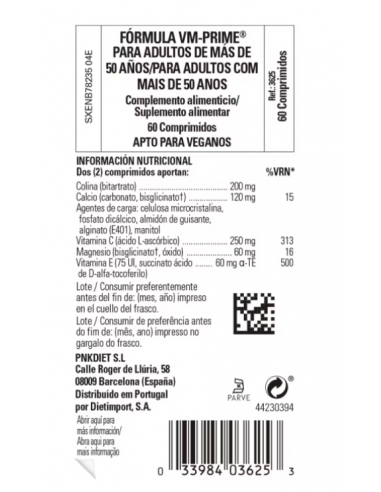 Solgar Fórmula VM-Prime Adultos +50...