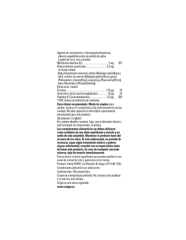 Solgar L-Arginina 500mg 50 Cápsulas